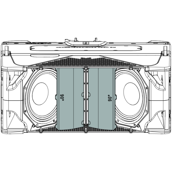 Nexo STT-FLG28090 90 Degree Flange Kit for Nexo STM M28