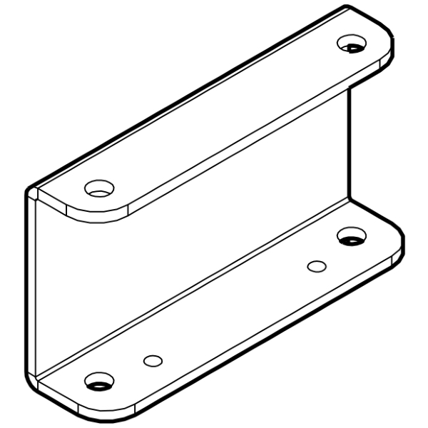 Nexo VNI-ABRK Horizontal Mounting Plate for Nexo GEO S1210 and S1230