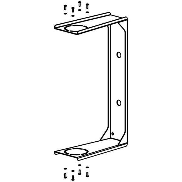 Nexo VNI-UBRK12 Fixed Installation U Bracket for Nexo GEO S1210 and S1230