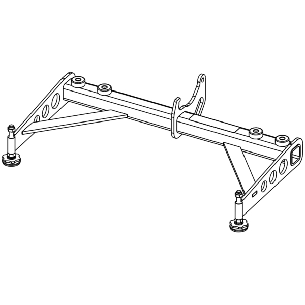 Nexo VNT-GSTKM10M12L Long Bumper Stacking Extension for VNT-BUMPM10, VNI-BUMPM10 and VNI-BUMPM12