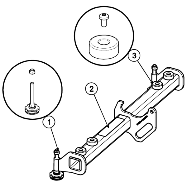 2. Nexo 05LEXGSTKM12S Lexan for Nexo Geo VNT-GSTKM10M12S Short Bumper Stacking Extension