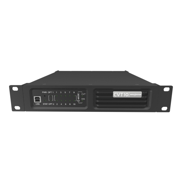 NovaStar CVT10-M Multi Mode 10x GigaBit Ethernet to Fibre Converter