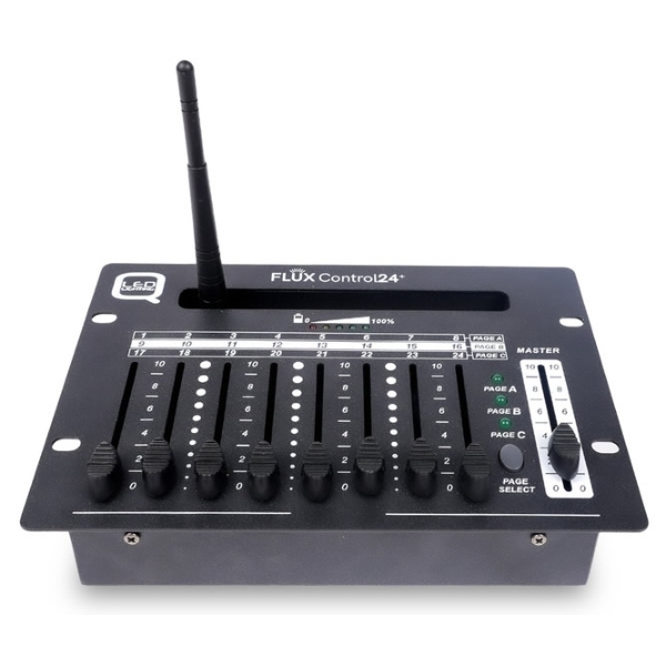 Q-Audio Q-LED Lighting Flux Control24+ DMX / W-DMX Lighting Controller