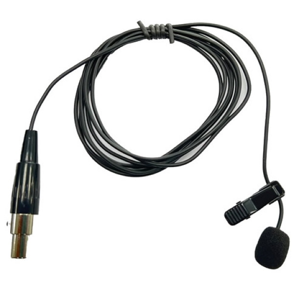 Q-Audio LPM-TA4 Lavlier Microphone, Black