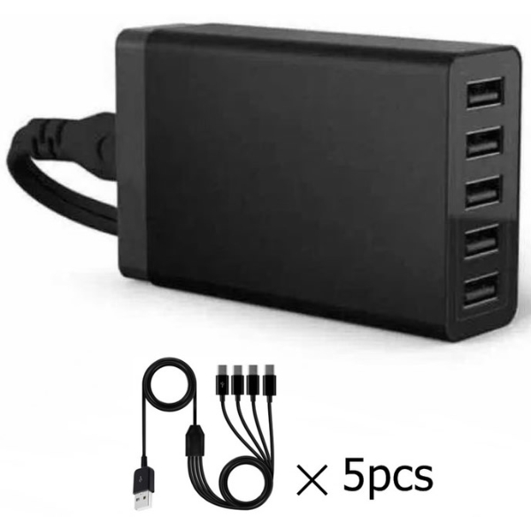 Q-Audio SD-CH20 Silent Disco Charger, 20-Way