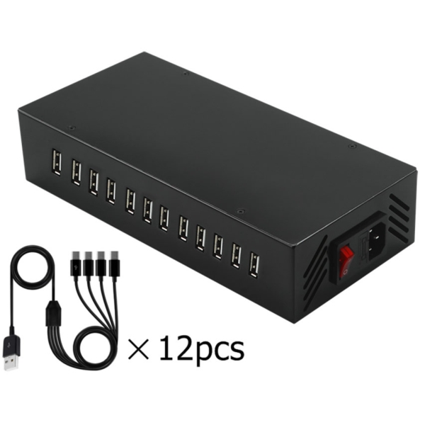 Q-Audio SD-CH48 Silent Disco Charger, 48-Way