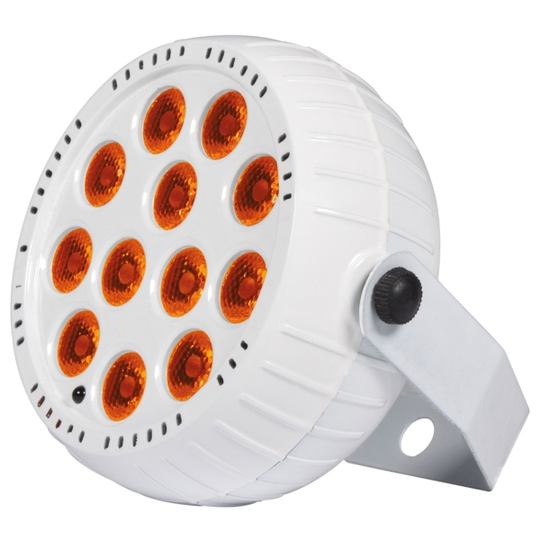 QTX BATPAR-18 RGB LED PARCan, 12x 1.5W - White