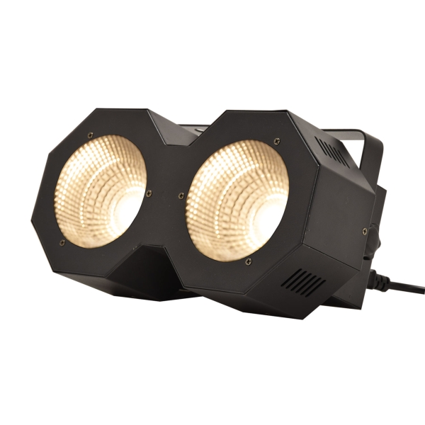 QTX HPWash-100 Dual LED Blinder, 2x 50W