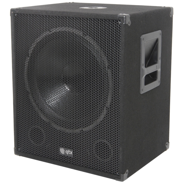 QTX QT15SA 15-Inch Active Subwoofer, 150W