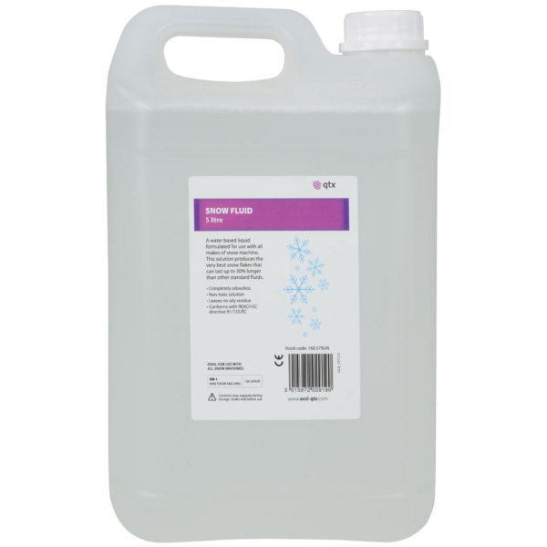 QTX SNOW-5L Snow Fluid, 5 litres