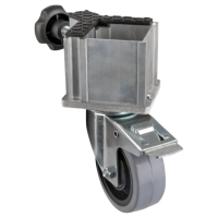 Showgear Mammoth Dex Single Leg Insert Swivel Wheel with Brake (Pair) Showgear Mammoth Dex Single Leg Insert Swivel Wheel with Brake (Pair)