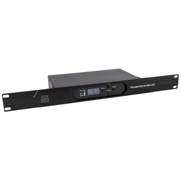Showgear PowerCore Server Monitors Up To 6 PowerCore Distributors