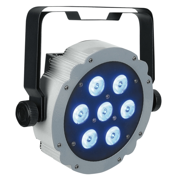 Showtec Compact Par 7 Tri RGB LED PARCan, 7x 3W - Grey