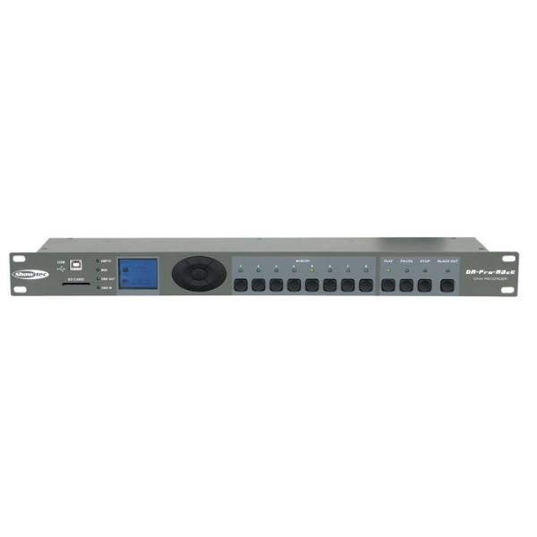 Showtec DR Pro Rack Mount DMX Recorder