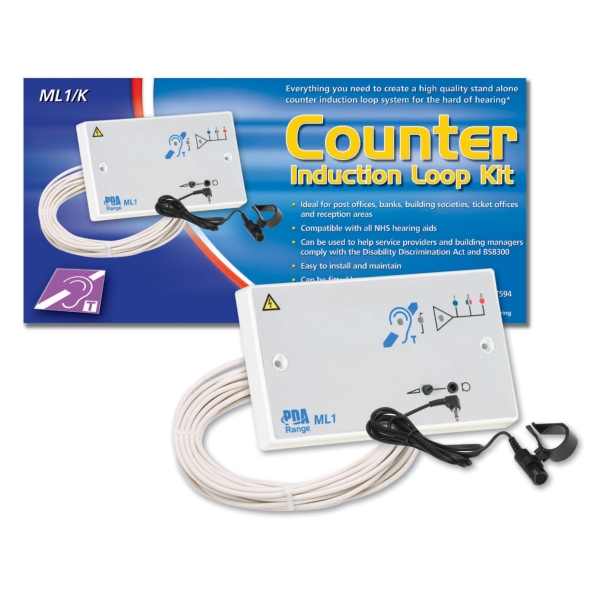 SigNET AC ML1/K Counter Induction Loop Kit (Surface Mountable)