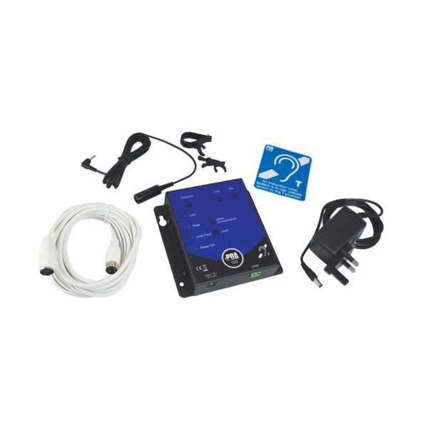 SigNET AC PDA103C Counter Loop Kit with PDA103 Amplifier and AMT Microphone