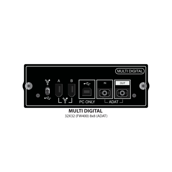 Soundcraft Si Multi-Digital Option Card with USB, Firewire and ADAT Connectivity