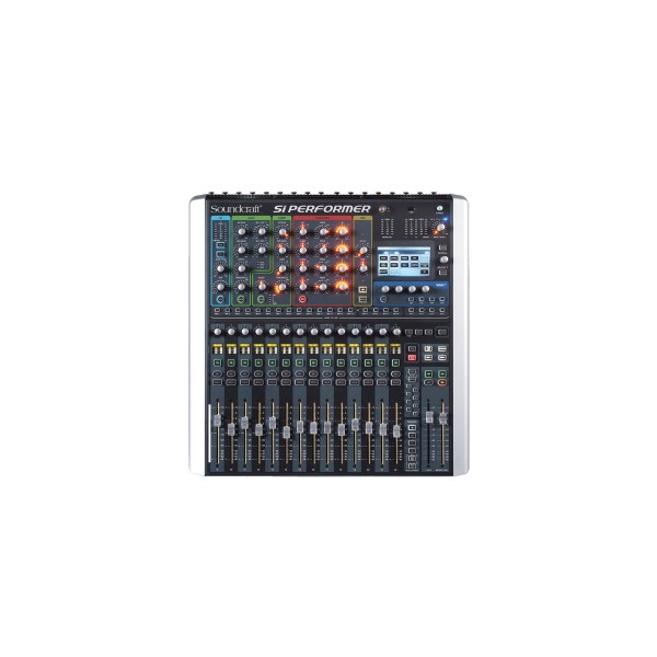 Soundcraft Si Performer 1 16-fader, 80 input digital console with DMX