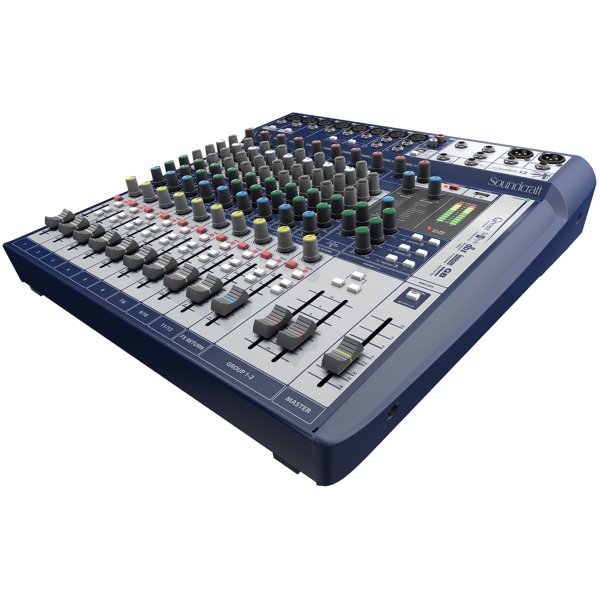 Soundcraft Signature 12 12-Channel Analogue Mixer with Lexicon Effects
