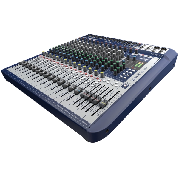 Soundcraft Signature 16 16-Channel Analogue Mixer with Lexicon Effects