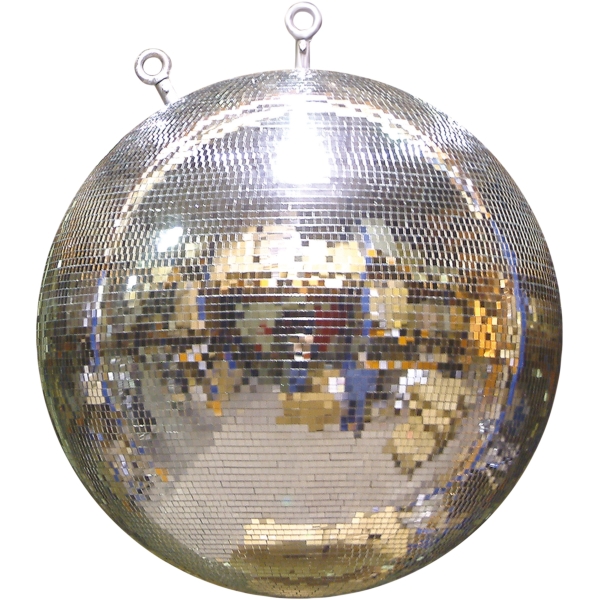 Soundlab Silver Mirror Ball with Dual Hanging Points - 1020mm