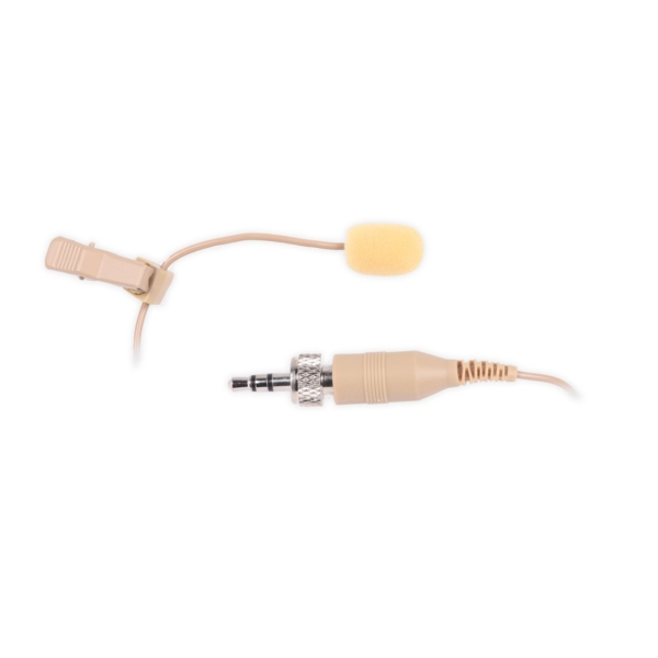 StageCore SLM 50 SE Lavalier Microphone with 3.5mm Locking Jack - Beige