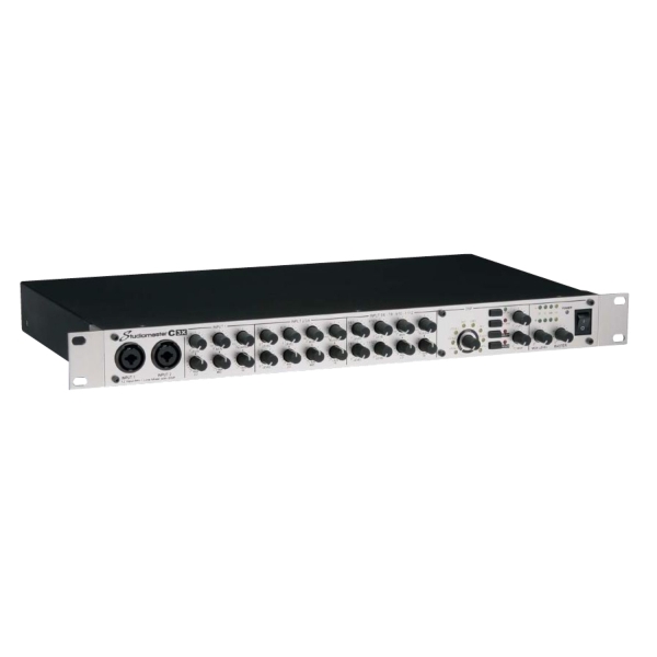 Studiomaster C3X 12-Input 1U Rack Mount Mixer with Digital FX