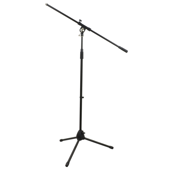 Ultimax UTX 100BK Microphone Stand with Fixed Boom - Black