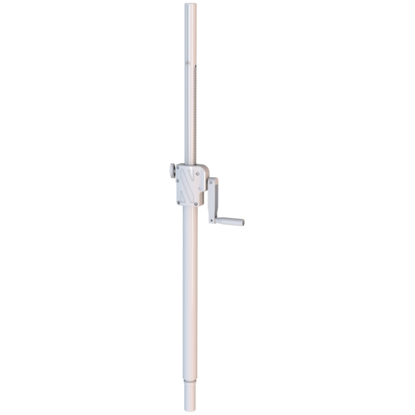 Ultimax UTX 212WHT Speaker Pole with Winch, 0.84 - 1.26m / 60Kg - White