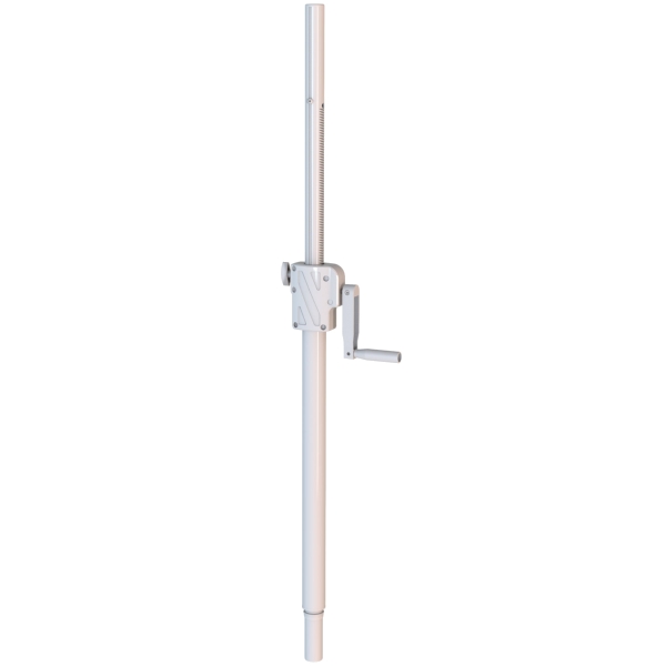 Ultimax UTX 218WHT Speaker Pole with Winch, 1.4 - 1.8m / 60Kg - White