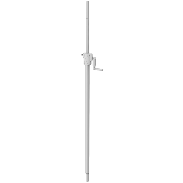 Ultimax UTX 224WHT Speaker Pole with Winch, 1.5 - 2.4m / 60Kg - White