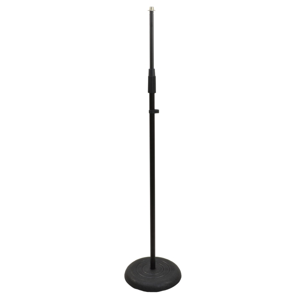 Ultimax UTX 400BK Microphone Stand with Round Base - Black