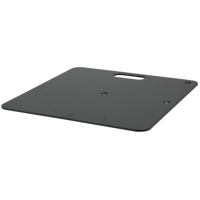 Wentex Pipe and Drape Baseplate, 450 x 450mm, 8kg - Black (Powder Coated) Wentex Pipe and Drape Baseplate, 450 x 450mm, 8kg - Black (Powder Coated)