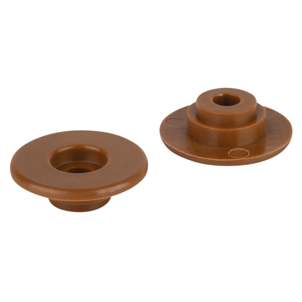 Wentex CURTFIX Curtain Clamp Coloured Ring (Pack of 50) - Brown