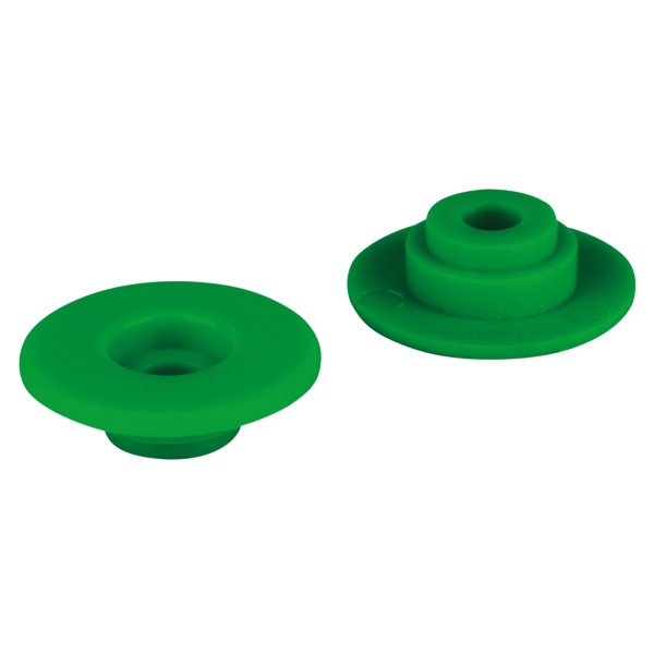 Wentex CURTFIX Curtain Clamp Coloured Ring (Pack of 50) - Green