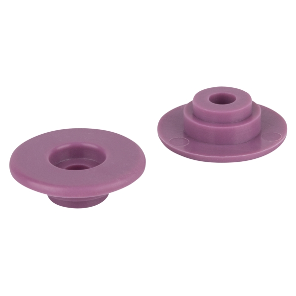 Wentex CURTFIX Curtain Clamp Coloured Ring (Pack of 50) - Purple