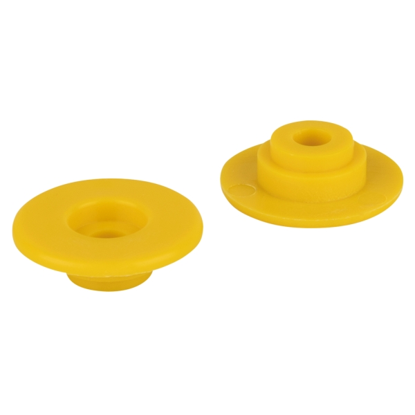 Wentex CURTFIX Curtain Clamp Coloured Ring (Pack of 50) - Yellow