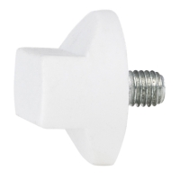 Wentex Fixing Bolt for Crossbar, M10 x 12mm - White Wentex Fixing Bolt for Crossbar, M10 x 12mm - White