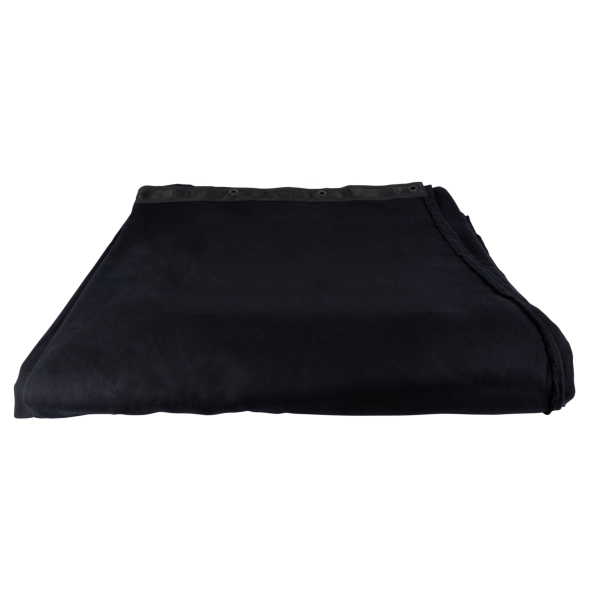 Wentex Pipe and Drape Backdrop Stage Molton Unpleated Curtain, 3m (W) x 3.5m (H)