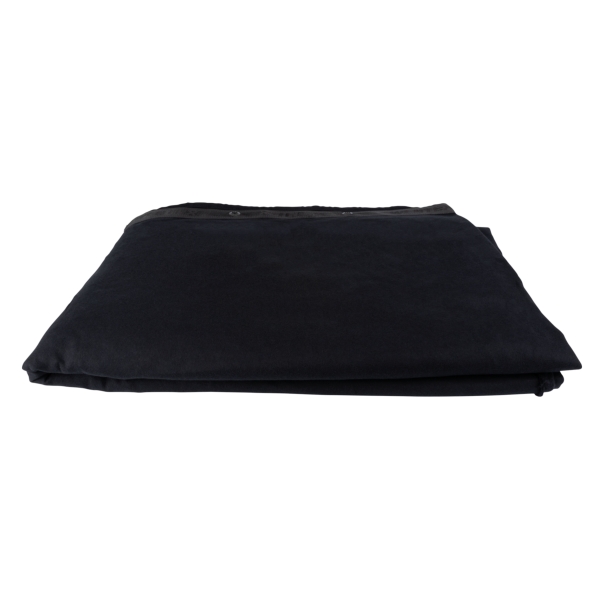 Wentex Pipe and Drape Backdrop Stage Molton Unpleated Curtain, 3m (W) x 4.5m (H)