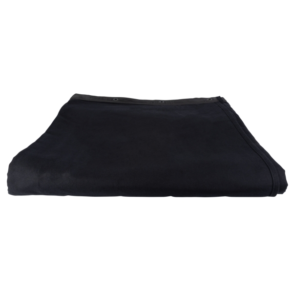 Wentex Pipe and Drape Backdrop Stage Molton Unpleated Curtain, 6m (W) x 3.5m (H)