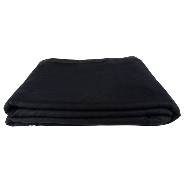 Wentex Pipe and Drape Backdrop Stage Molton Unpleated Curtain, 6m (W) x 4m (H)