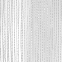 Wentex Pipe and Drape String Curtain, 3M (W) x 3M (H) - White