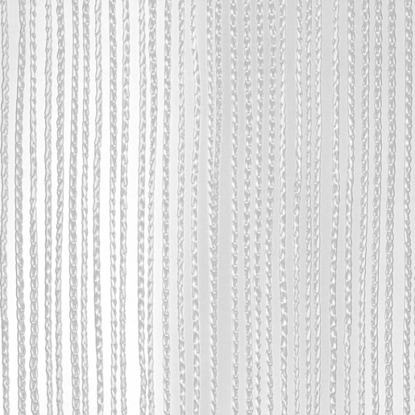 Wentex Pipe and Drape String Curtain, 3M (W) x 3M (H) - White