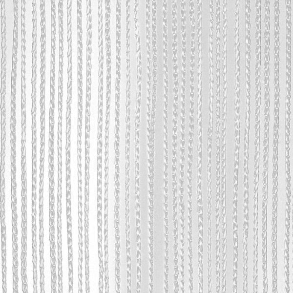 Wentex Pipe and Drape String Curtain, 3M (W) x 4M (H) - White