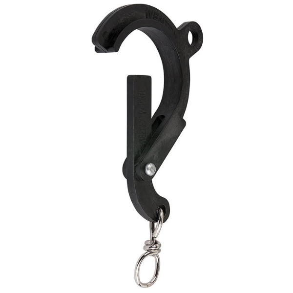 Wentex Pipe and Drape Rapido Curtain Clamp - Black