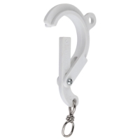 Wentex Pipe and Drape Rapido Curtain Clamp - White