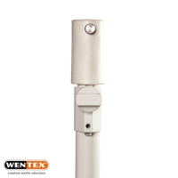 Wentex Pipe and Drape 2-Way Telescopic Upright, 1.8M to 3M - White Wentex Pipe and Drape 2-Way Telescopic Upright, 1.8M to 3M - White