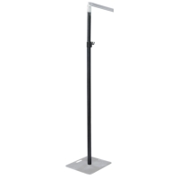 Wentex Pipe and Drape 2-Way Telescopic Upright, 1.8M to 3M - Black Wentex Pipe and Drape 2-Way Telescopic Upright, 1.8M to 3M - Black