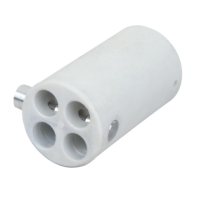 Wentex Pipe and Drape 4-Way Connector Replacement, 35mm Diameter - White Wentex Pipe and Drape 4-Way Connector Replacement, 35mm Diameter - White